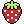 fresa frutilla pixel art