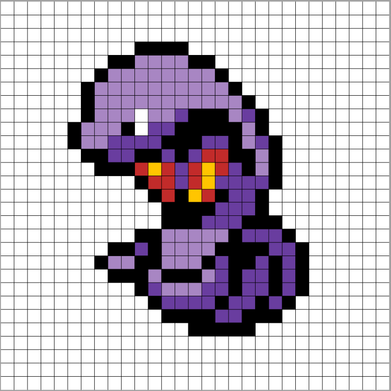 Plantillas Hama Beads de Pokemon 【Pixel Real