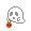halloween fntasma pixel art