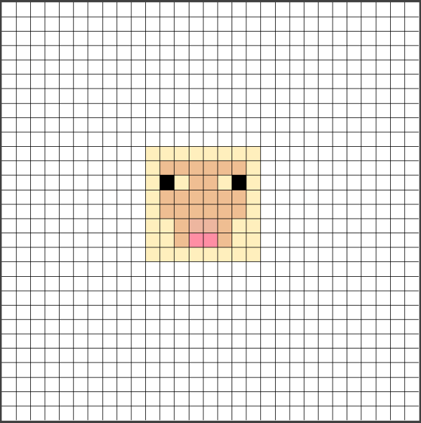 plantillas hama beads oveja